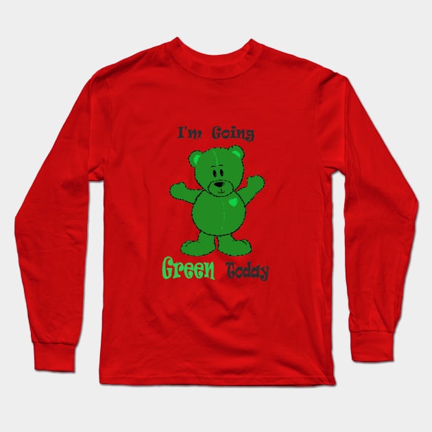 Goin'  Green Long Sleeve T-Shirt by KJKlassiks